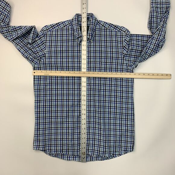Pendleton Bridgeport Shirt Mens M Medium Plaid Cotton Long Sleeve Button Down - Picture 6 of 10